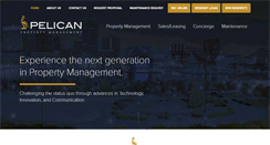 Desktop Screenshot of pelicanmgt.com